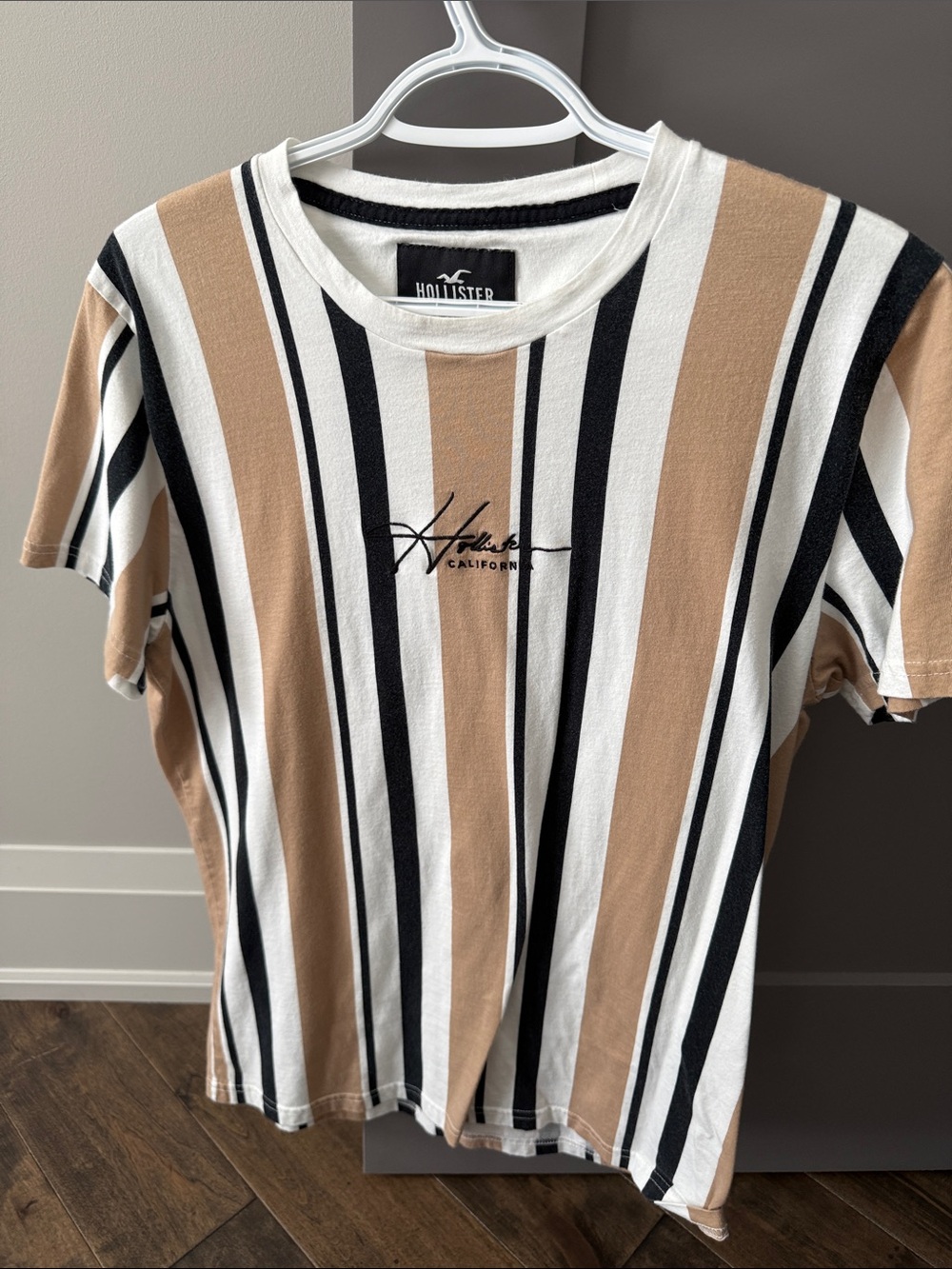 Hollister Striped Cotton Tee